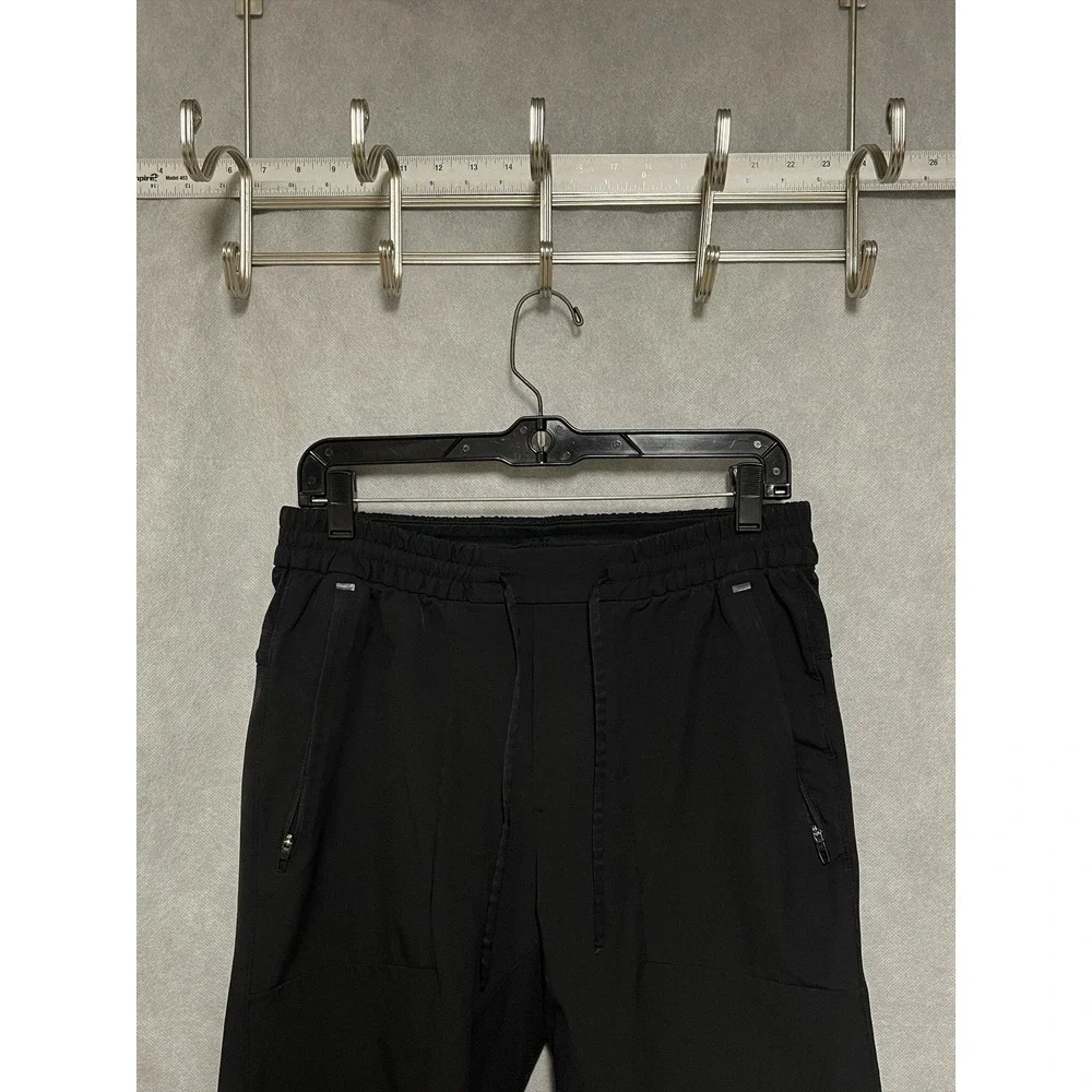 Lululemon Pants Men M Black License To Train Vented Jogger Pull On 29